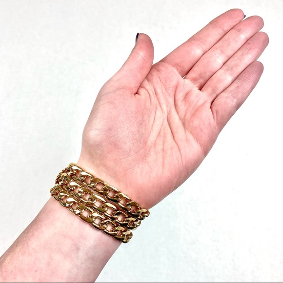 Banana Republic Gold Link Bracelet NWT - Picture 2 of 4